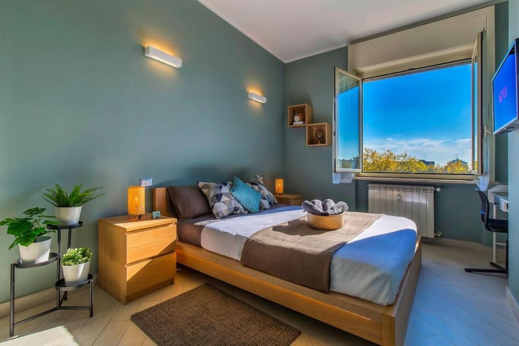 Charmy & Cozy Panoramic Flat 50M From M4 Stop Milaan Buitenkant foto