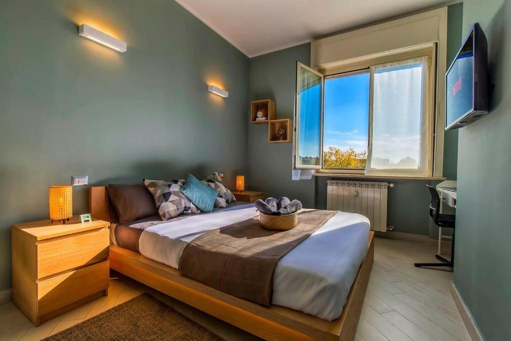Charmy & Cozy Panoramic Flat 50M From M4 Stop Milaan Buitenkant foto